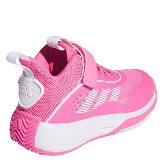 Boys adidas Ownthegame 3. in Lucpnk/wht - Image 4
