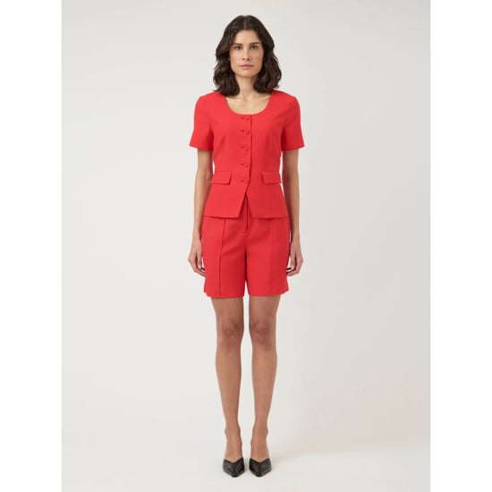 YAS Birmo hw shorts poinsettia - Image 4