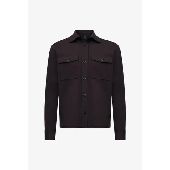 Genti Overshirt midtown relaxed fit bordeaux - Image 1