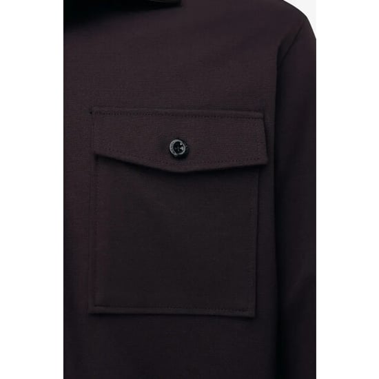 Genti Overshirt midtown relaxed fit bordeaux - Image 2