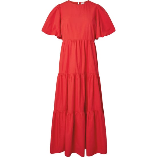 YAS Colea ss ankle dress s. noos fiery red - Image 2