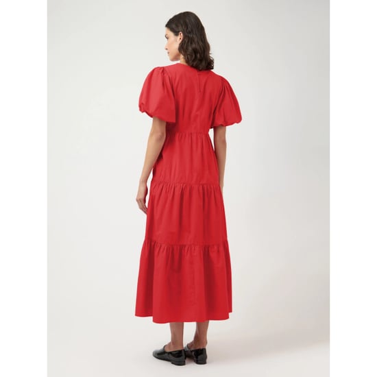 YAS Colea ss ankle dress s. noos fiery red - Image 3