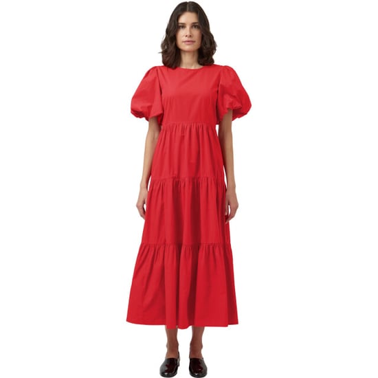 YAS Colea ss ankle dress s. noos fiery red - Image 5
