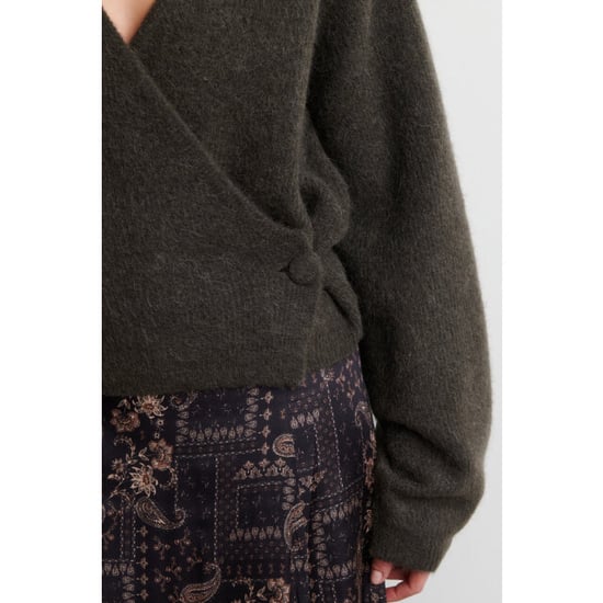 Second Female 60542 gaby wrap knit 8004 black olive - Image 2