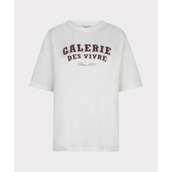 Esqualo T-shirt f26-05536 offwhite/merlot - Image 1