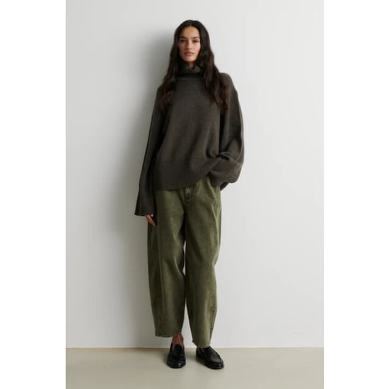 Second Female 59195 alpha knit t-neck 8004 black olive - Image 2