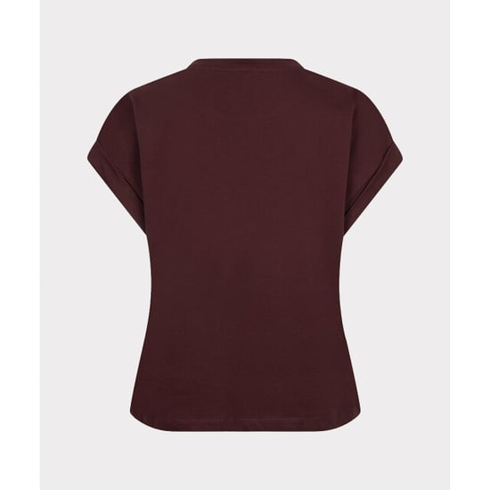 Esqualo Top f26-05517 merlot - Image 2