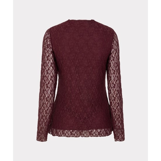 Esqualo Top f26-30504 merlot - Image 2