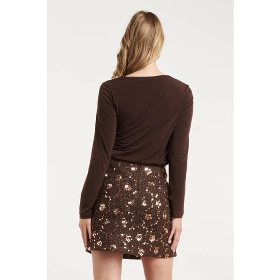 Smashed Lemon Top met asymmetrische halslijn | - Image 5