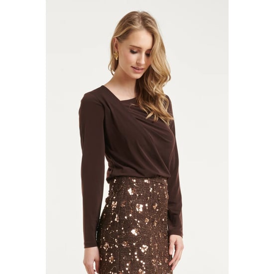 Smashed Lemon Top met asymmetrische halslijn | - Image 6