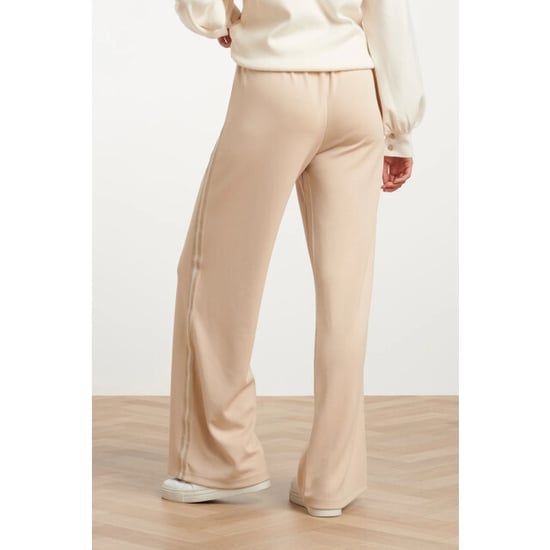 Smashed Lemon Wide leg broek met comfortabele tailleband | - Image 3
