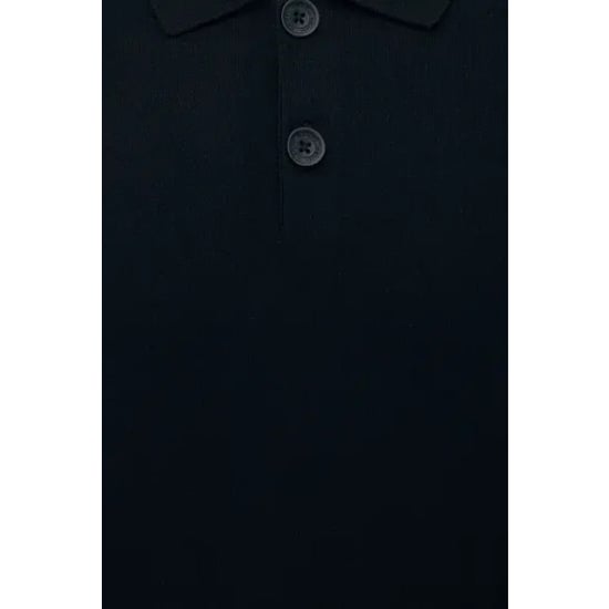 Genti Longsleeve button polo - Image 3