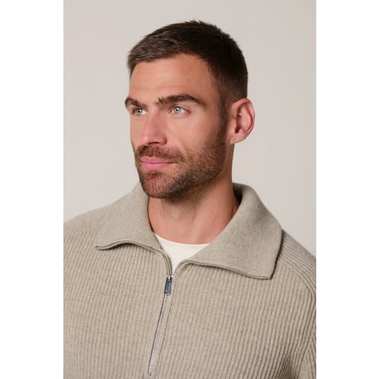 Profuomo Ppxj30058g pullover half zip beige - Image 1