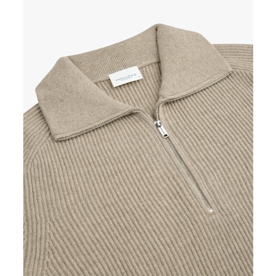 Profuomo Ppxj30058g pullover half zip beige - Image 2