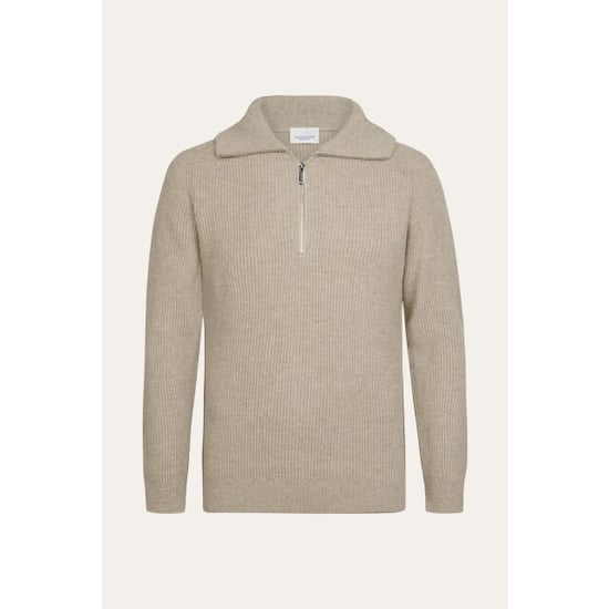 Profuomo Ppxj30058g pullover half zip beige - Image 4