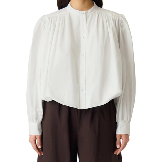 YAS Cilva ls short shirt s. star white - Image 1