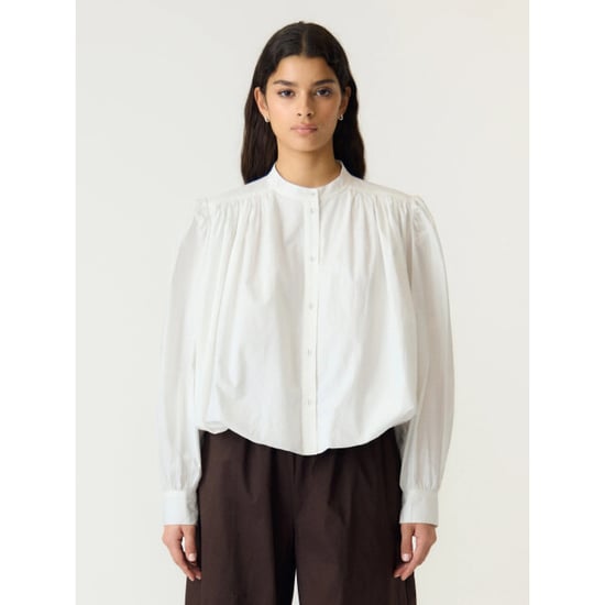 YAS Cilva ls short shirt s. star white - Image 5