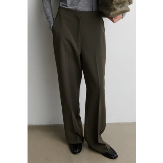 Second Female 58928 fique classic trousers 8004 black olive - Image 2