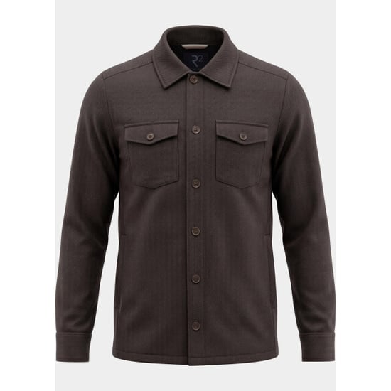 R2 Amsterdam Overshirt herringbone overshirt 134.overshirt.008/041 - Image 3