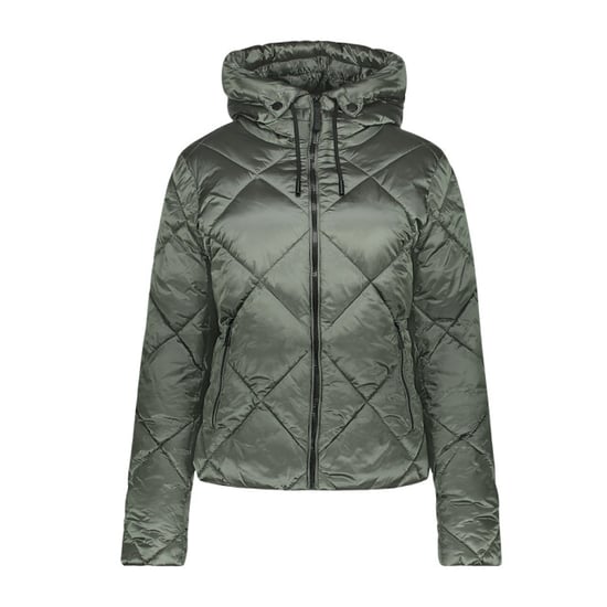 Geisha jacket short with hood 68513-21 595 dark green - Image 1