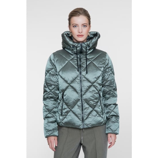 Geisha jacket short with hood 68513-21 595 dark green - Image 3