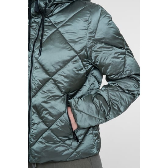 Geisha jacket short with hood 68513-21 595 dark green - Image 4