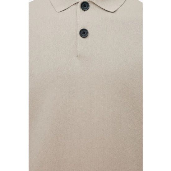 Genti Longsleeve button polo off - Image 2