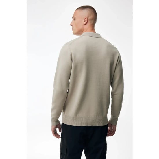 Genti Longsleeve button polo off - Image 4