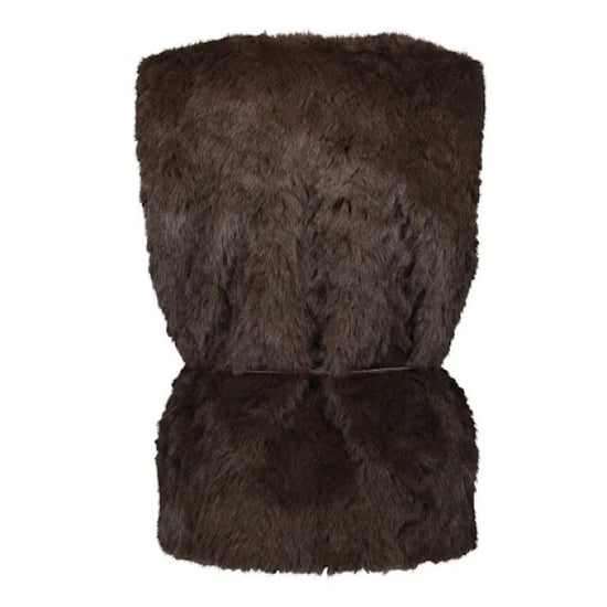 Geisha 65536-70 785 gilet im fur & belt dark brown - Image 2