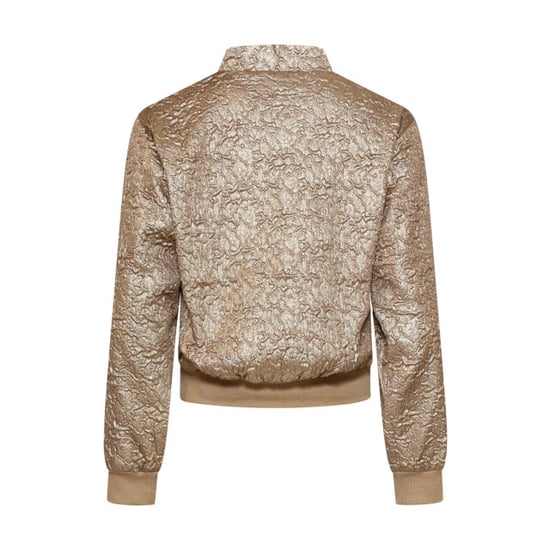 Smashed Lemon Bronsgouden bomberjack met metallic effect | - Image 3