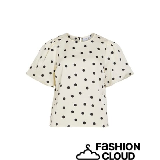 Vila Viellette 2/4 satin puff top noos - Image 2