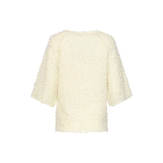 Smashed Lemon Top met gelaagde textuur en subtiele pailletten | - Image 3