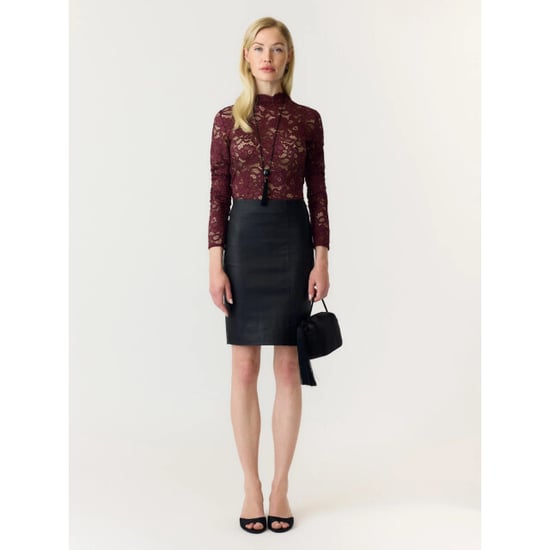 YAS Lacey ls lace top s. noos port royale - Image 3