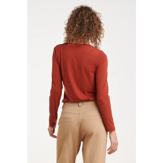Smashed Lemon Top met asymmetrische halslijn | - Image 5