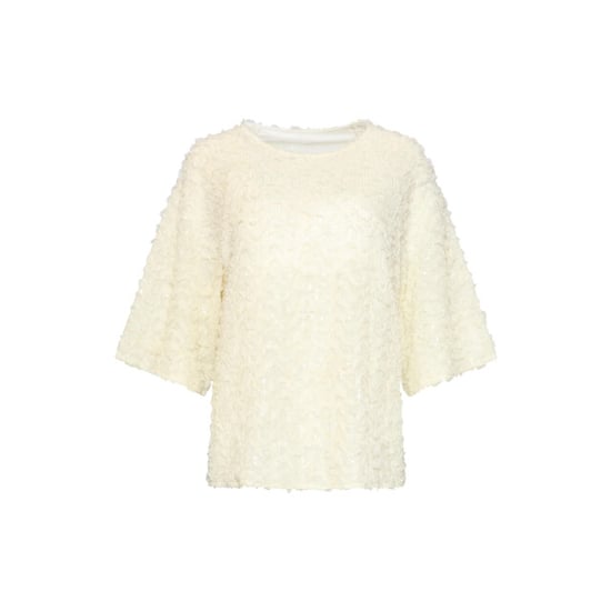 Smashed Lemon Top met gelaagde textuur en subtiele pailletten | - Image 5