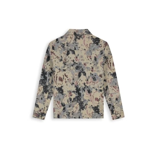 Pure Path Jacquard flower full-zip overshirt - Image 2