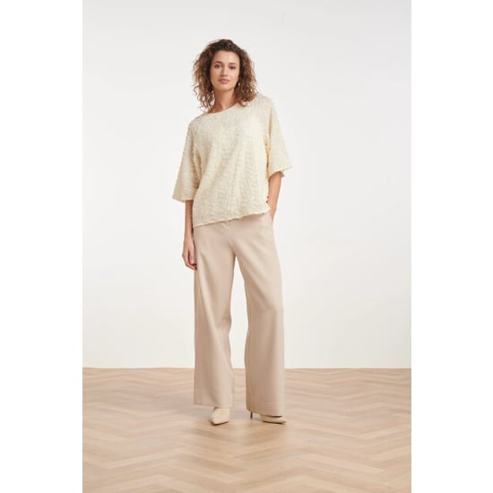 Smashed Lemon Top met gelaagde textuur en subtiele pailletten | - Image 6