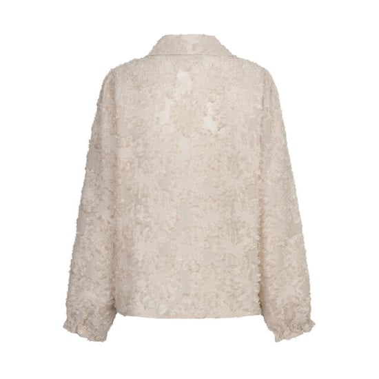 Red Button Rb blouse fringes stone - Image 2