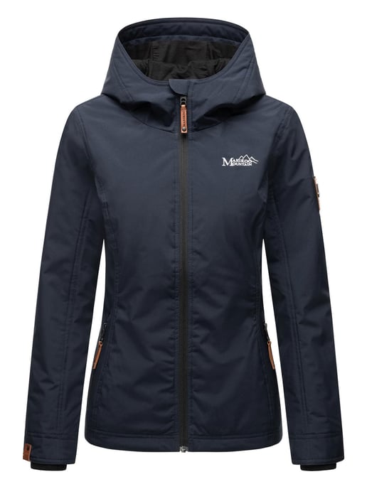 Marikoo dames overgangsjas lichtgewicht water- en windafstotend met capuchon navy - Image 2
