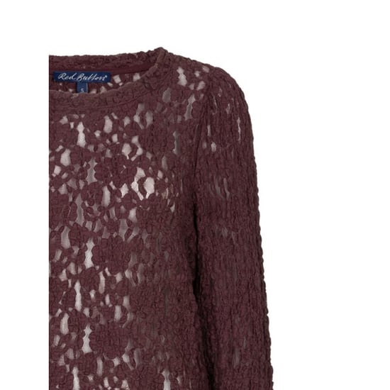 Red Button Rb top lace burgundy - Image 3