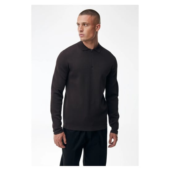 Genti Polo zip ls polos k5117-3258 - Image 2