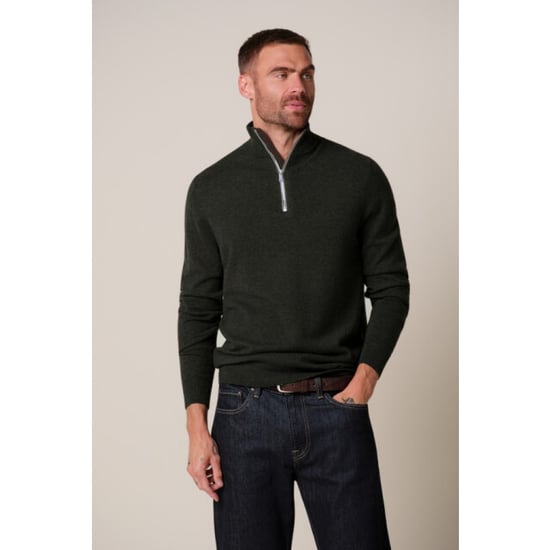 Profuomo Ppxj30012d pullover half zip green profu - Image 1