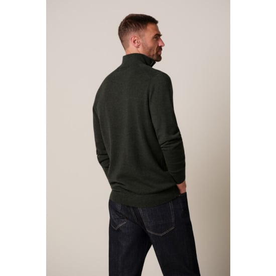 Profuomo Ppxj30012d pullover half zip green profu - Image 4