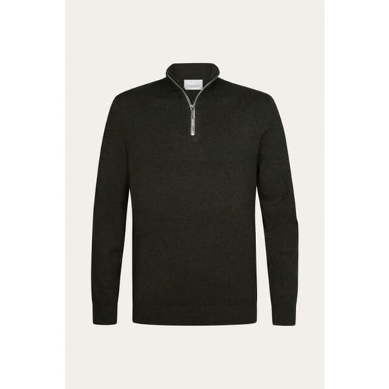 Profuomo Ppxj30012d pullover half zip green profu - Image 5