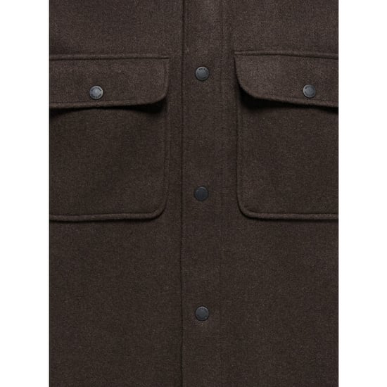 Only & Sons Only & sons onsash wool look overshirt - Image 2