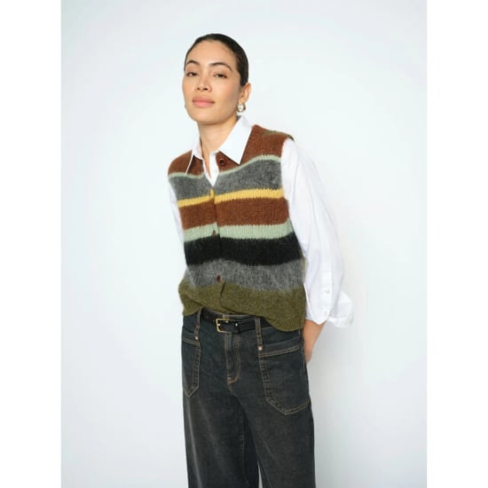 Mos Mosh 182790 565 mosmosh mmesti knit vest rosin - Image 1