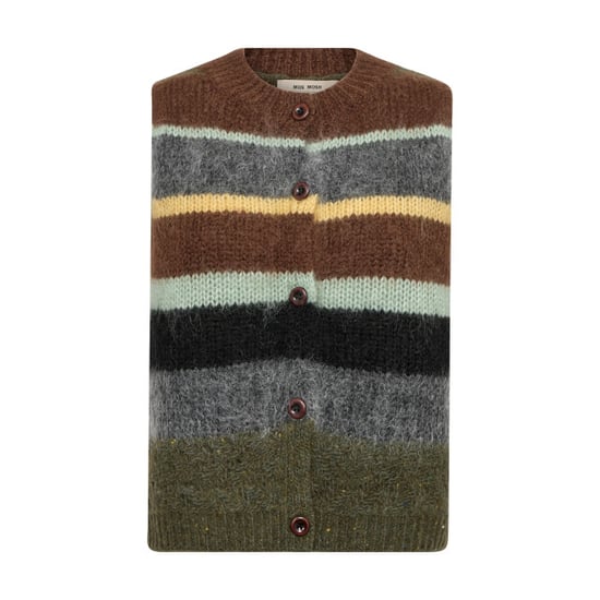 Mos Mosh 182790 565 mosmosh mmesti knit vest rosin - Image 3
