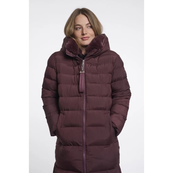Rino & Pelle Hudson.7002612 rino en pelle padded coat with detachable collar fudge cloak - Image 2