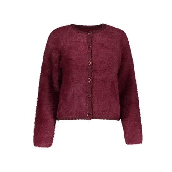 Geisha 64508-10 480 cardigan hairy burgundy - Image 5