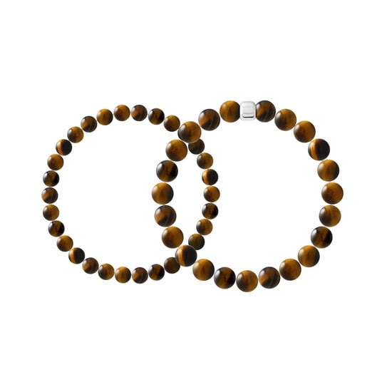 Set of 2 PROTECTION Bracelets (to be worn together or separately) PROTECTION - Tiger Eye - Image 1